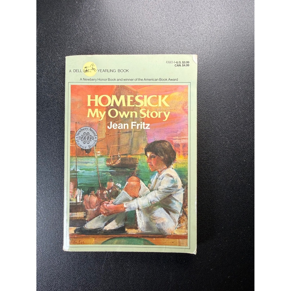 Homesick My Own Story Jean Fritz Newbery Honor Memoir Paperback 1982‎